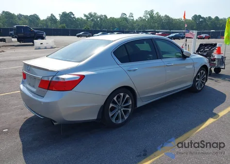 2013 Honda Accord Sport from USA, damaged, VIN 1HGCR2F5XDA157926